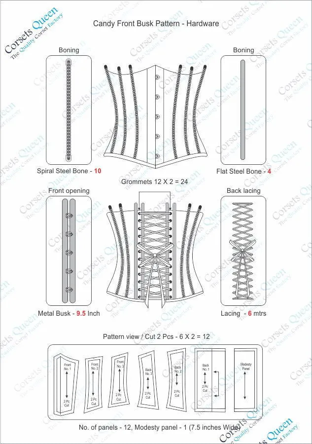 Ellen Underbust Corset