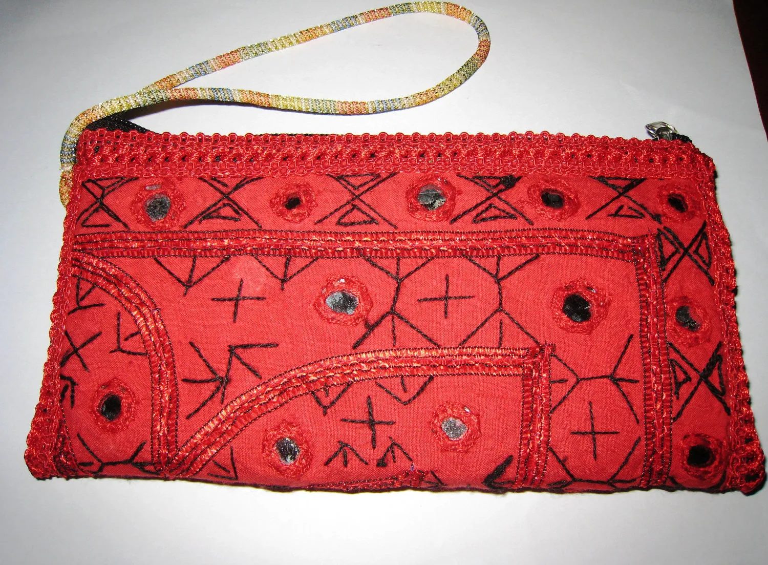 embroidered clutch bag womens ladies traditional hand embroidery asian indian pakistani afghan ethnic pink purse wholesale lot of 10 bundle