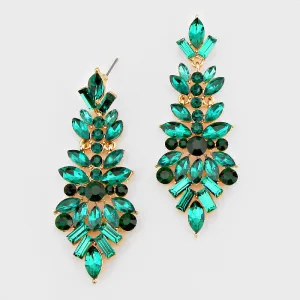 Emerald Pageant Earrings | 280771