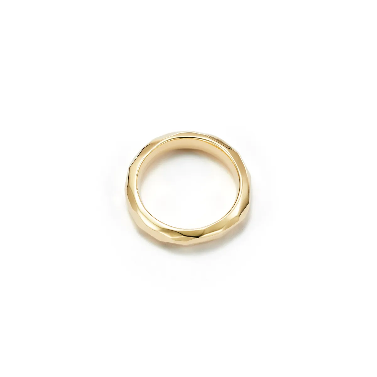Enchantment Hammered Wedding Ring, Size 6
