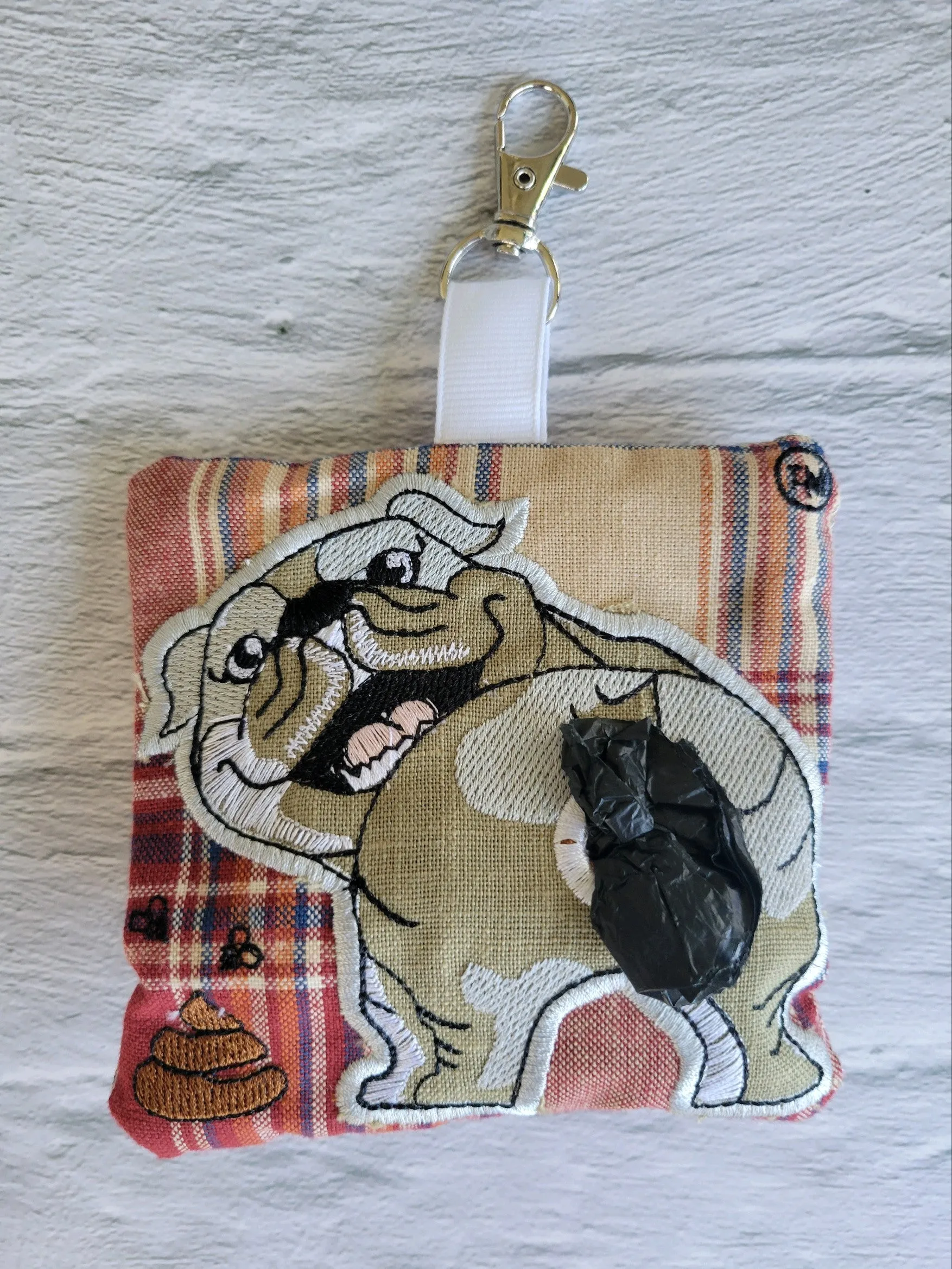 English Bulldog Waste Bag Holder
