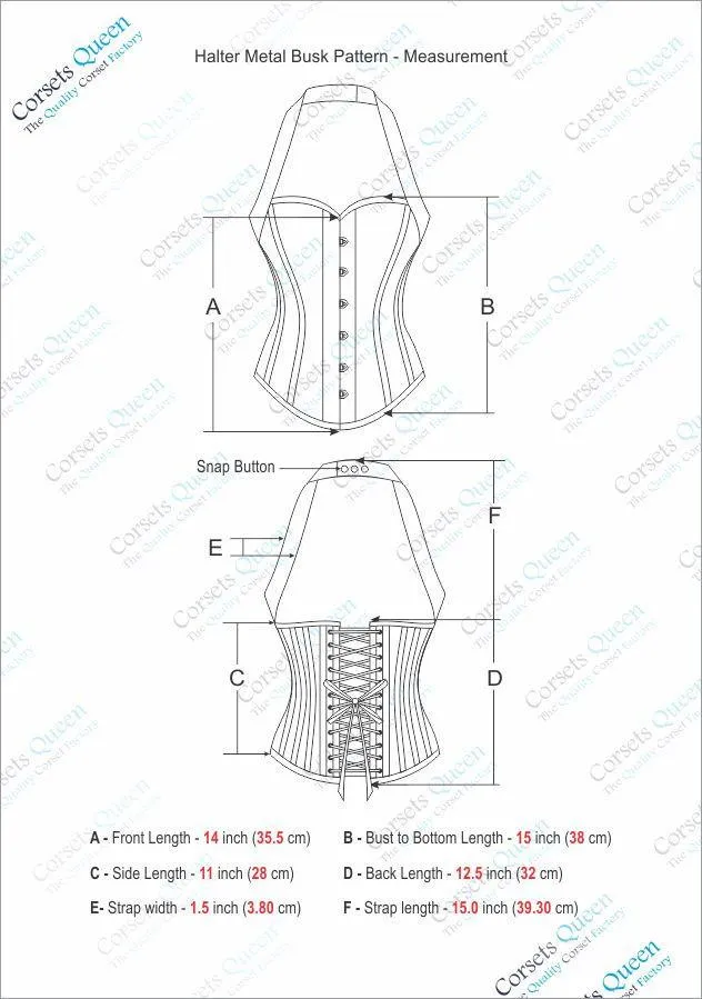 Erin Halter Neck Corset
