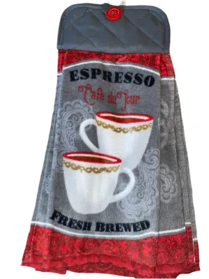 Espresso Red/Grey