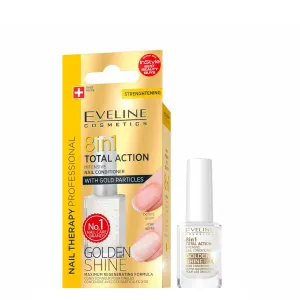 Eveline Total Action 8in1 Nail Conditioner Golden Shine