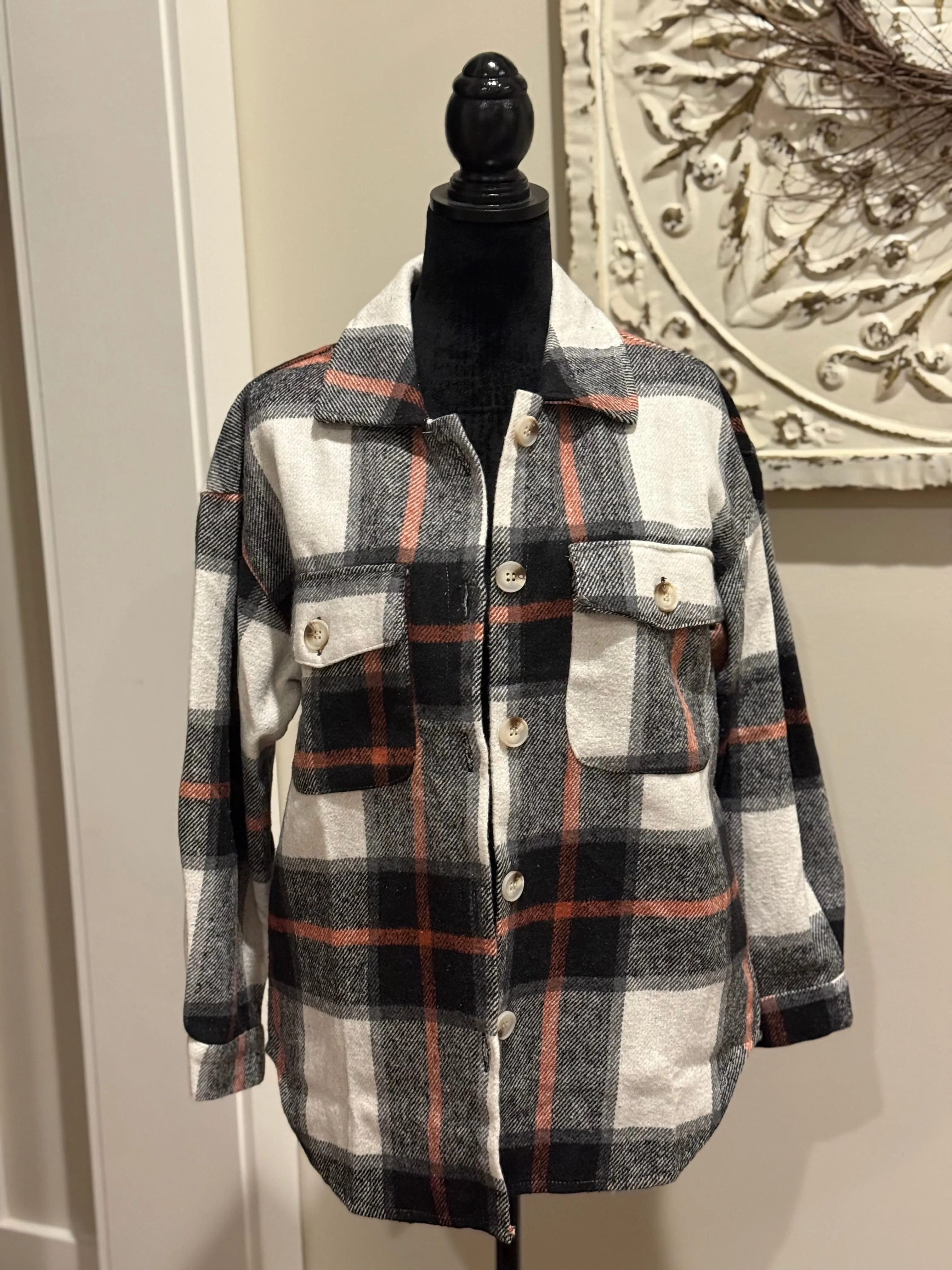 Everyday Plaid Shacket