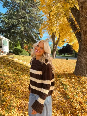 Everyday Slay Striped Sweater