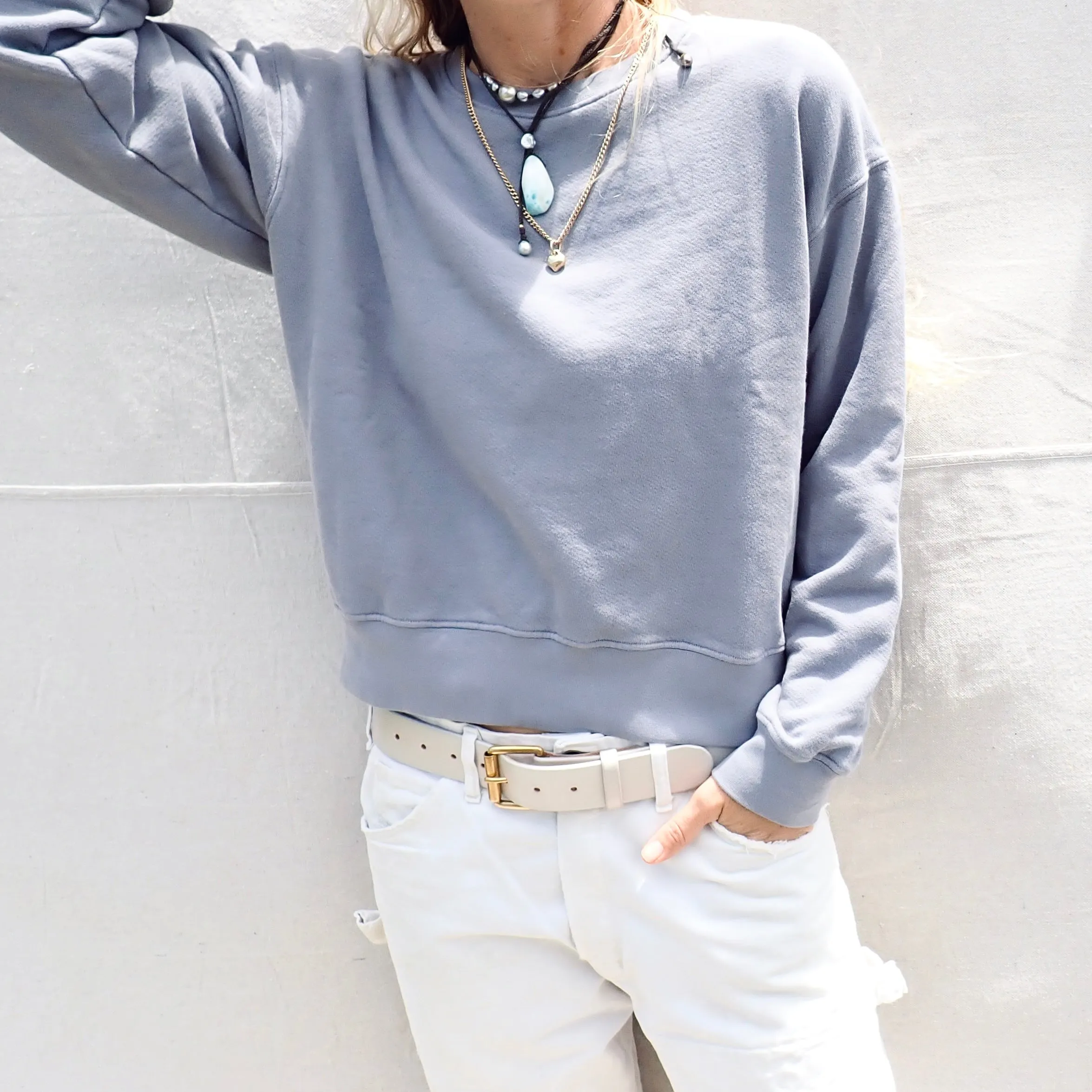 Everyday Sweatshirt - Clay Blue
