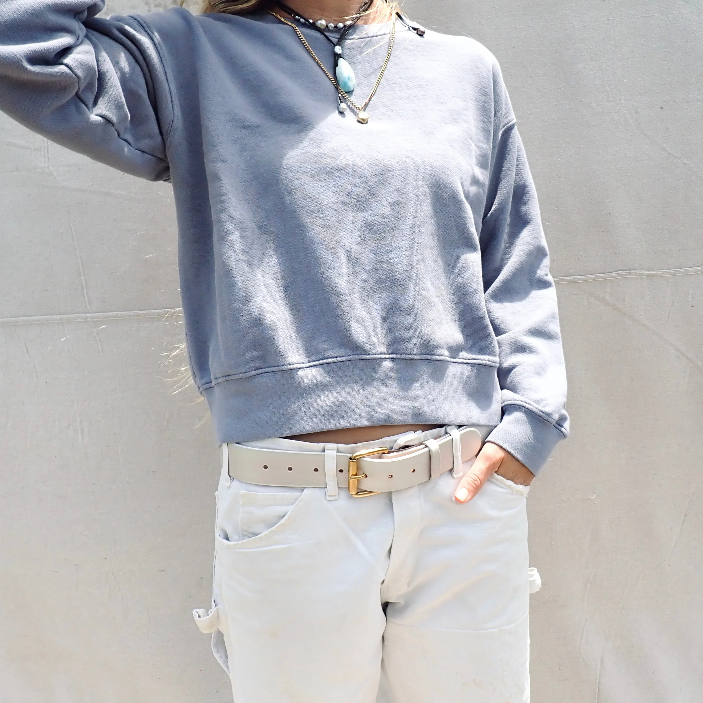Everyday Sweatshirt - Clay Blue