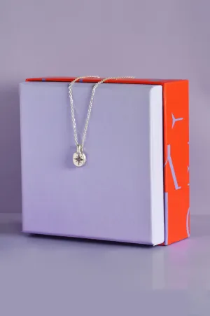 Fay Pink Sapphire Silver Pendant