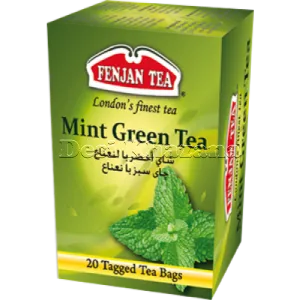 Fenjan Mint Green Tea Bags