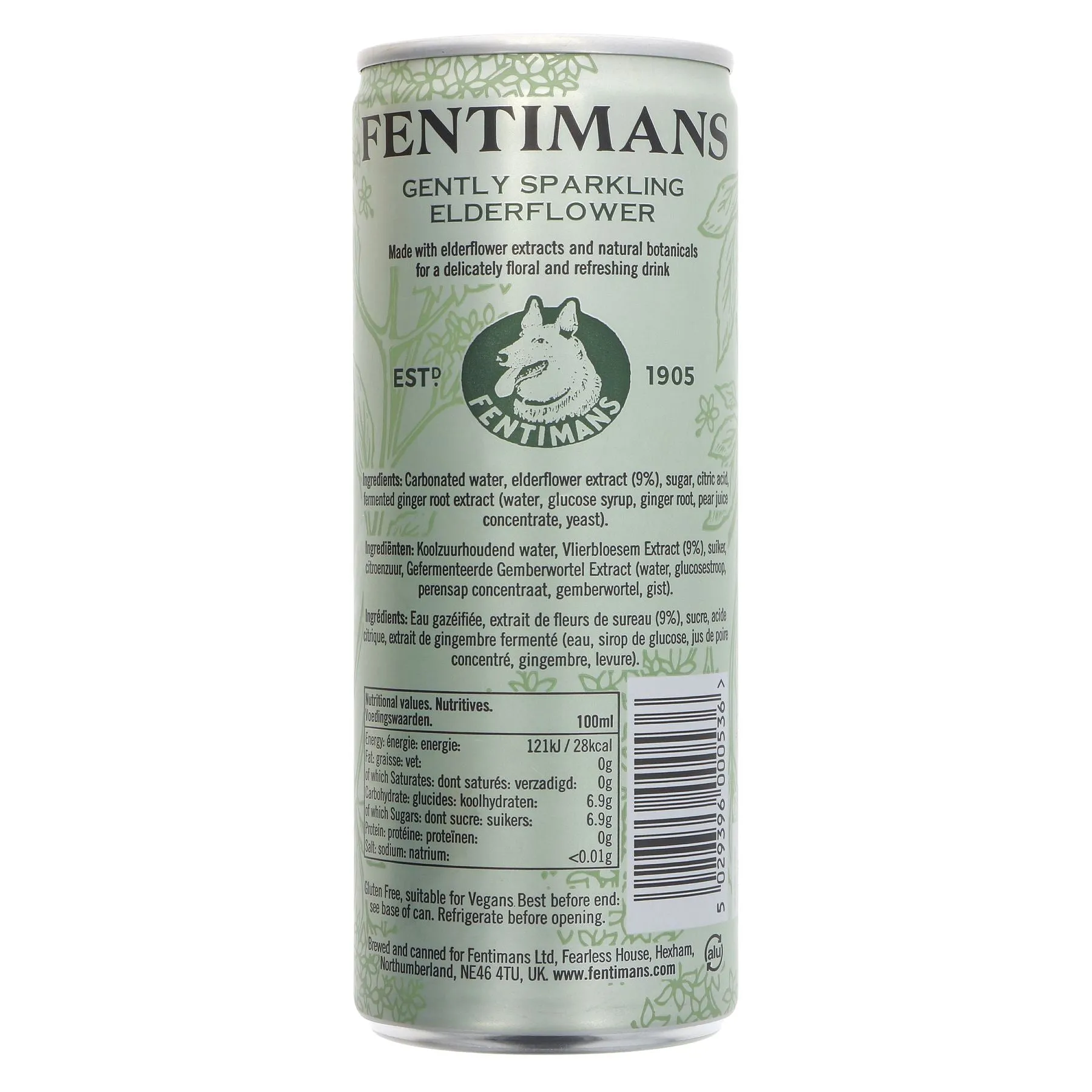 Fentimans | Gently Sparkling Elderflower | 250ML