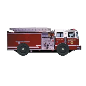 Fire Truck (Wheelie Books)