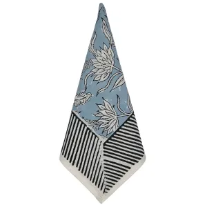 Floral and Feather Cloth Napkins