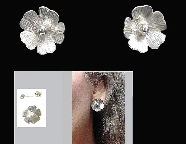 Flower Jackets/Earrings Set