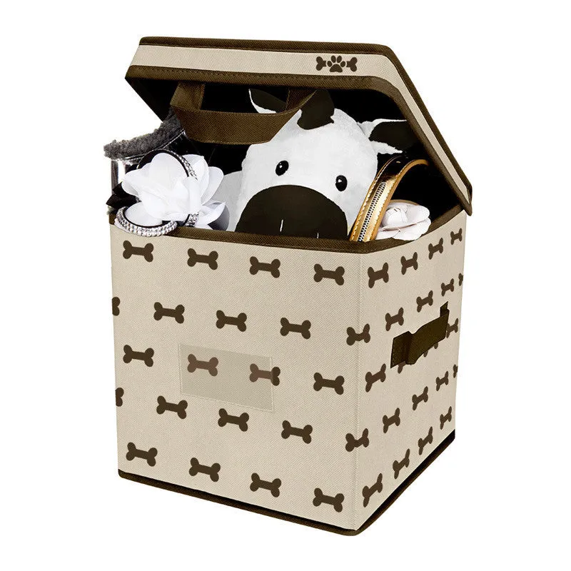 Foldable Pet Toy Box (set of 4)