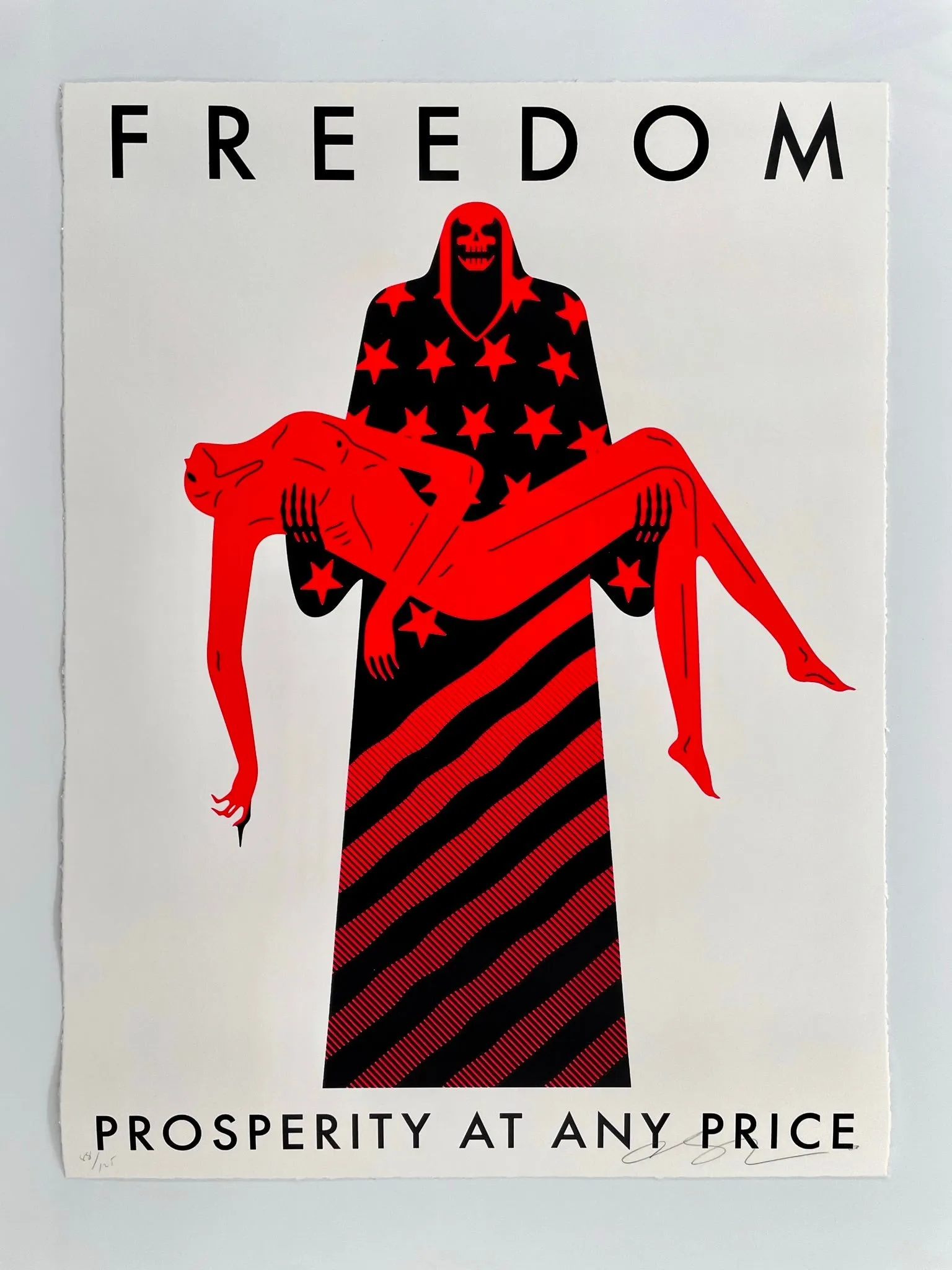 Freedom / Prosperity at any Price (White)