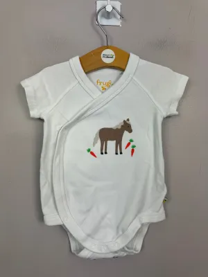 Frugi Pony Bodysuit 3-6m