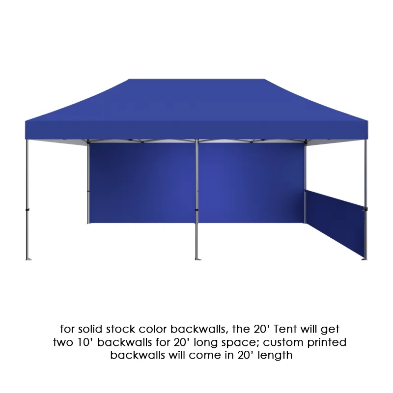 Full-wall Graphic kit for Zoom Standard 20' Popup
