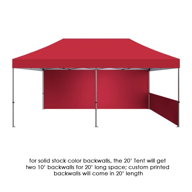 Full-wall Graphic kit for Zoom Standard 20' Popup