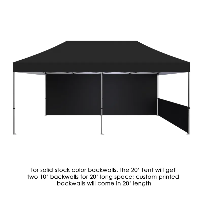 Full-wall Graphic kit for Zoom Standard 20' Popup