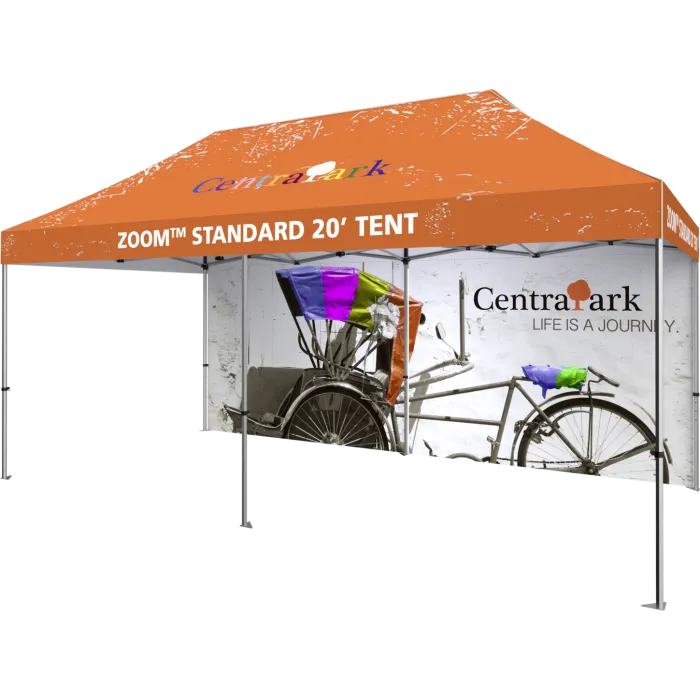 Full-wall Graphic kit for Zoom Standard 20' Popup