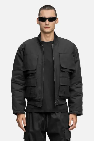 FUNCTIONAL BOMBER JACKET BLACK