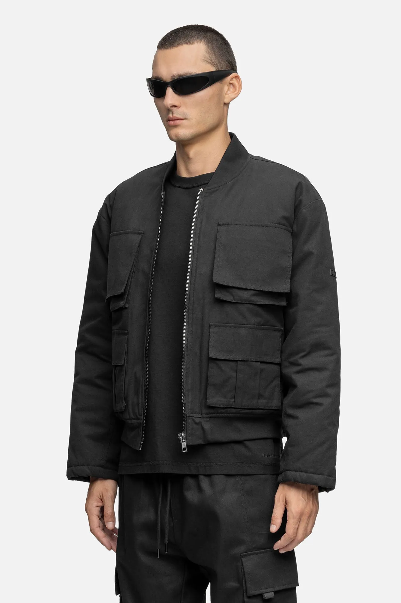 FUNCTIONAL BOMBER JACKET BLACK