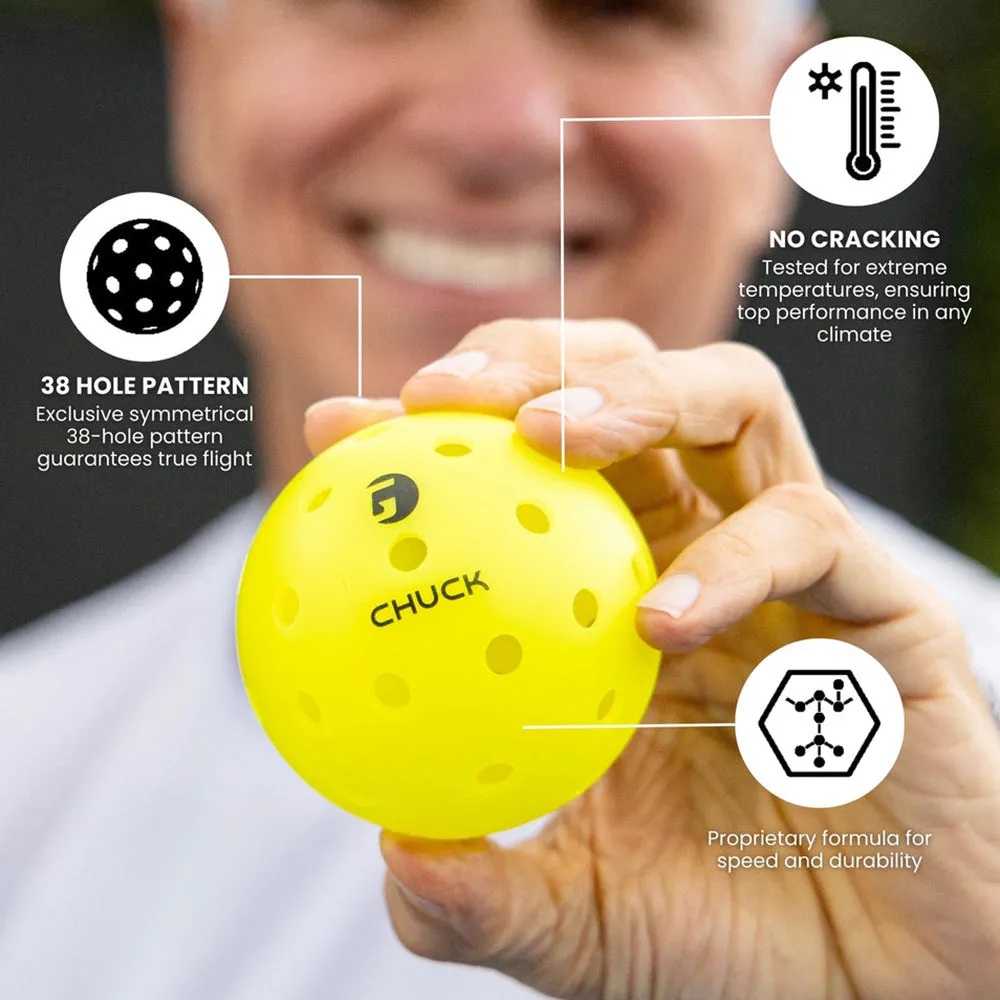 Gamma Chuck Outdoor Pickleball 3 Pack