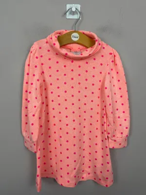 GAP Neon fine knit dress 18-24m