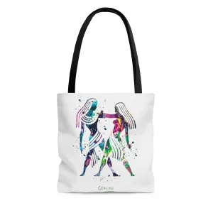 Gemini  Zodiac Sign Tote Bag