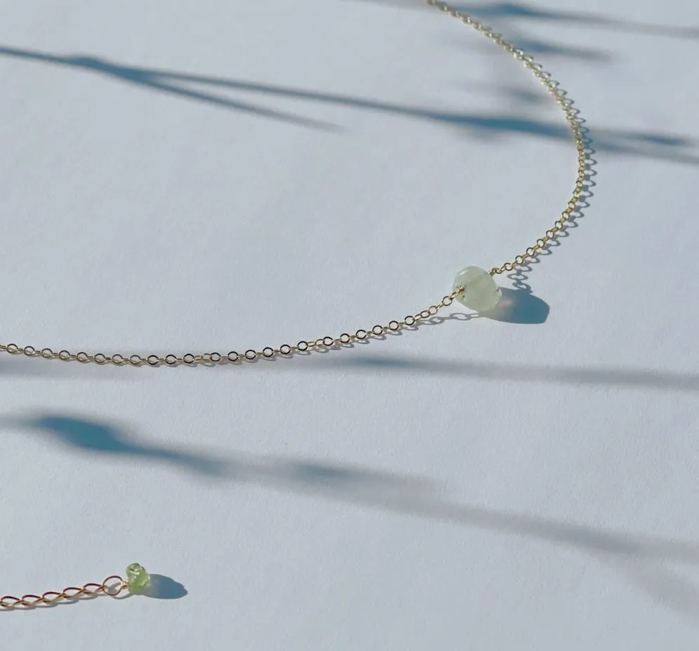 Gemstone Minimal  Choker Necklace