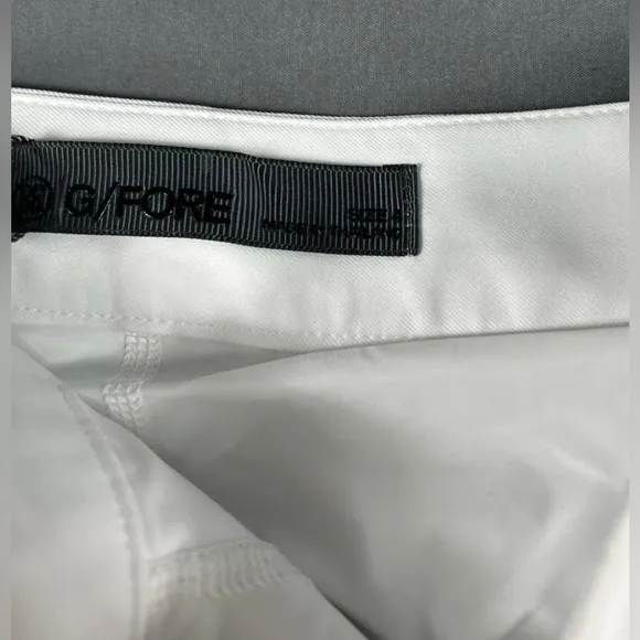 G/Fore G4 Womens Golf Skort 4 White Red Blue Colorblock Polyester Spandex