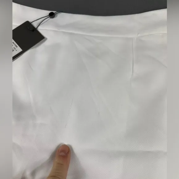 G/Fore G4 Womens Golf Skort 4 White Red Blue Colorblock Polyester Spandex