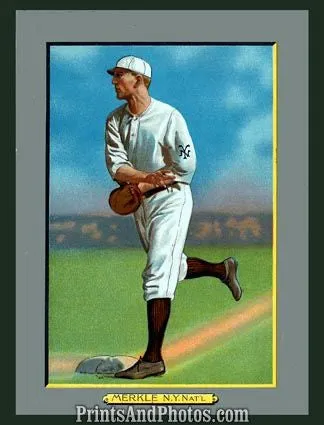 Giants Fred Merkle Cabinet  5044