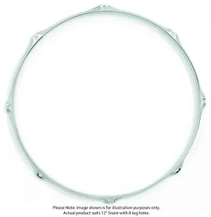 Gibraltar 12"/8 Lug Snare Side Steel Power Hoop (Pk-1)