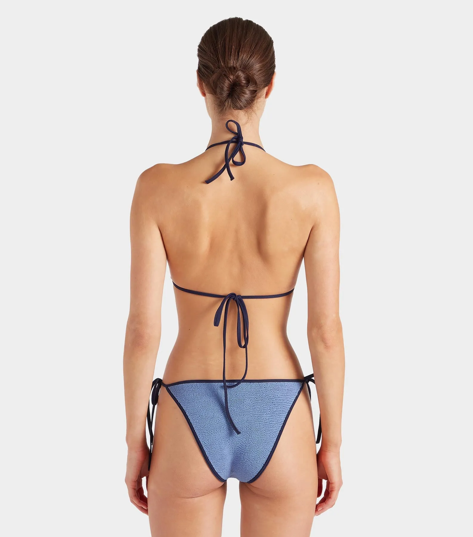 Gina Bikini Contrast - Cornflower/Navy