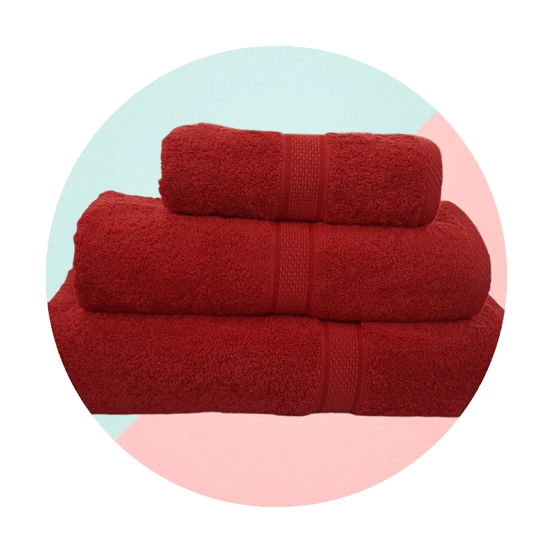 Glodina Royal Shield Towel Red 485GSM