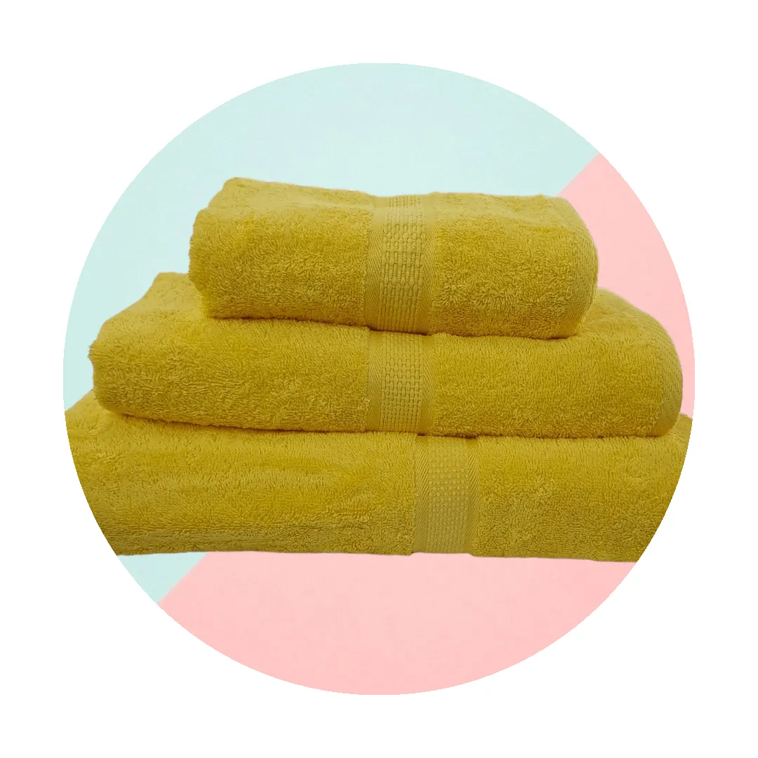 Glodina Royal Shield Towel Yellow 485GSM