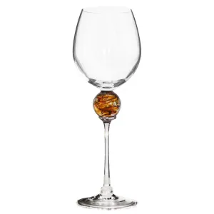 Gold Planet Wine Glass