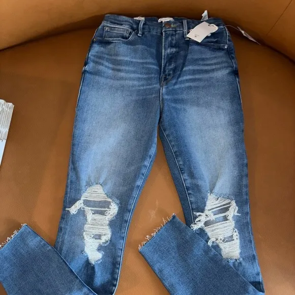 Good American Light Blue Denim Jeans #702