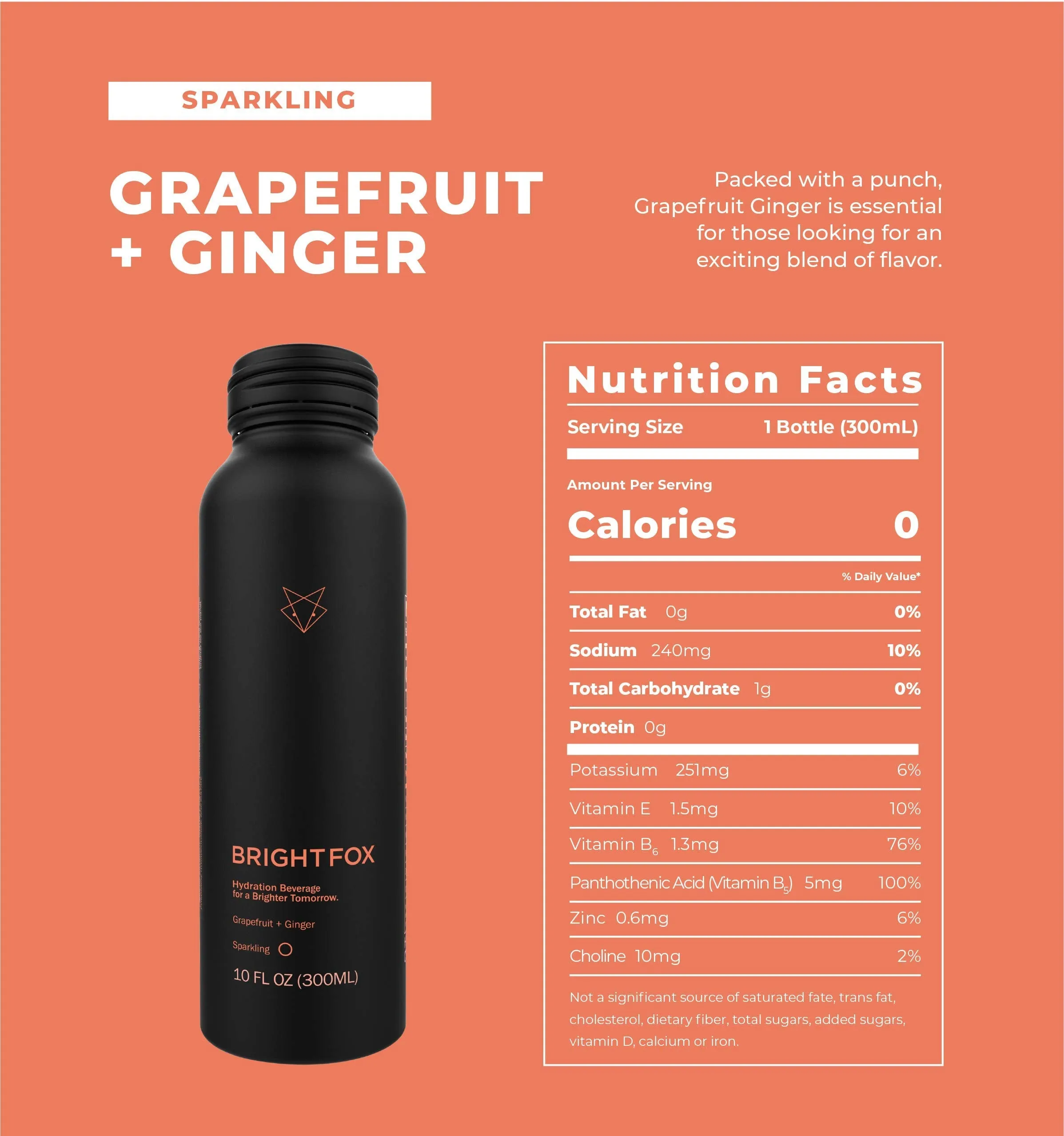 Grapefruit Ginger Sparkling