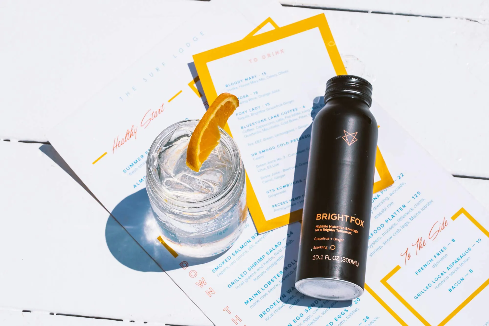Grapefruit Ginger Sparkling