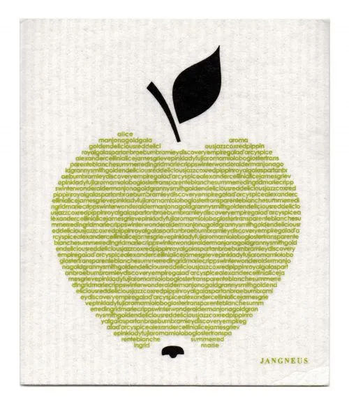 Green Apple Big Dishcloth