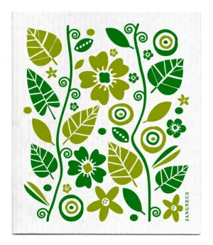 Green Garden Dishcloth