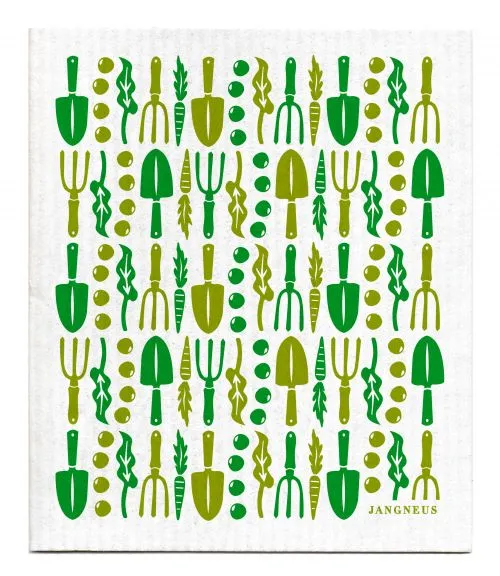 Green Gardening Dishcloth