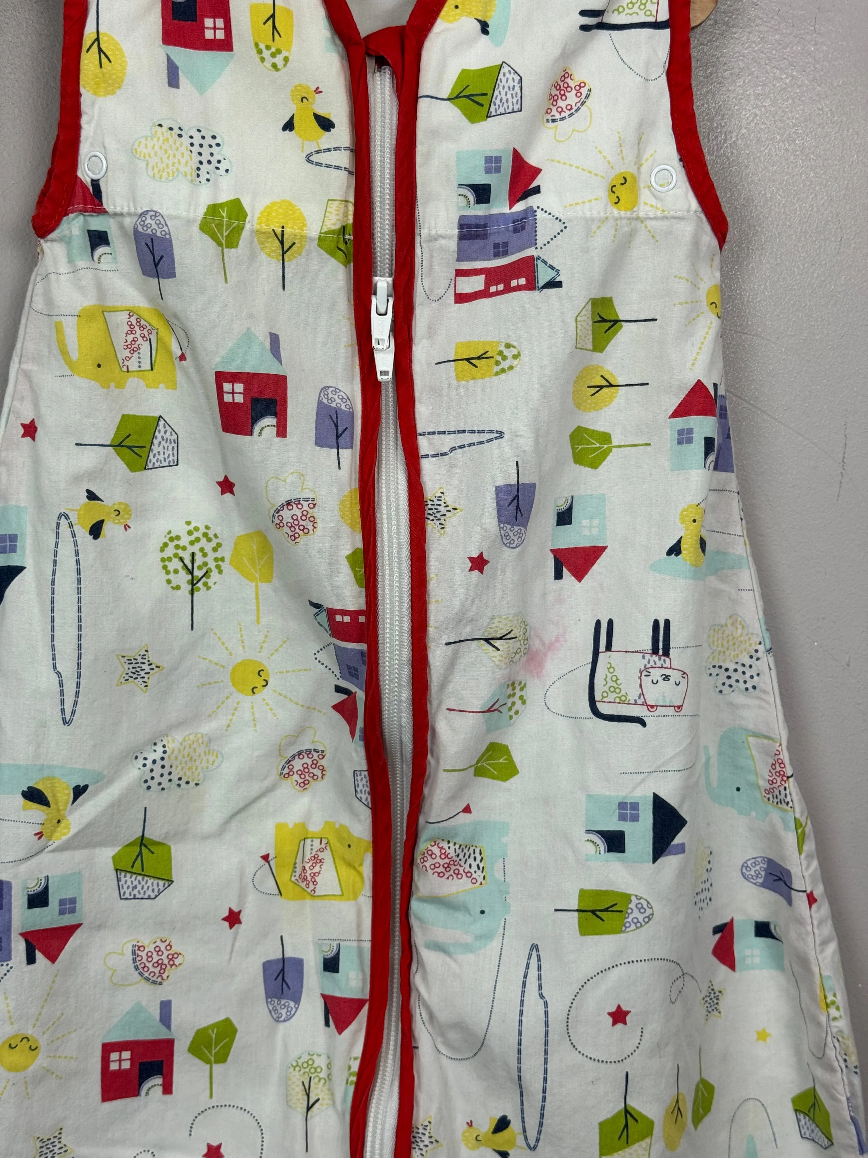 Grobag house print sleeping bag 0-6m 0.5 tog