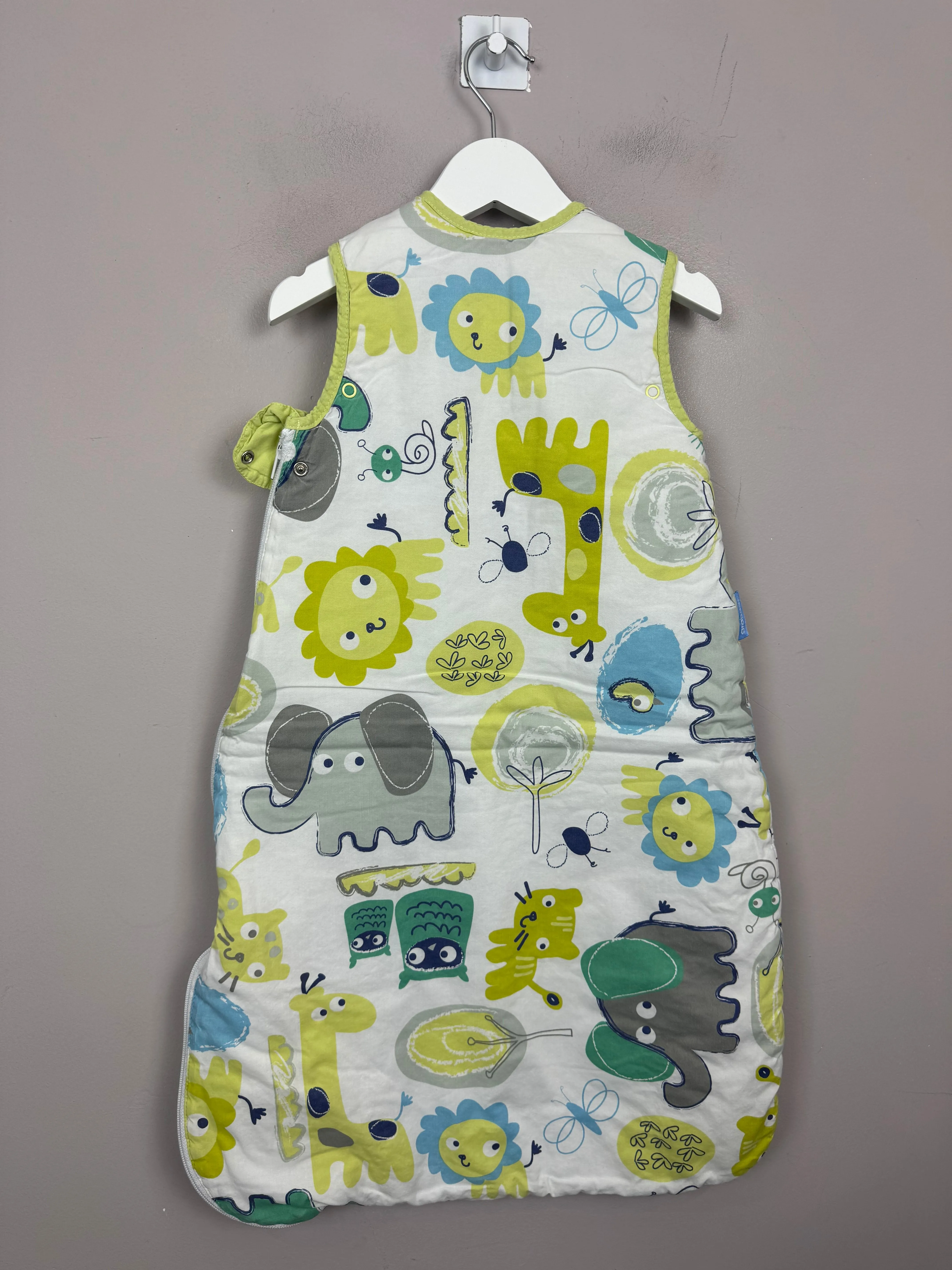 Grobag Lime animals Sleeping Bag 2.5 tog 0-6m