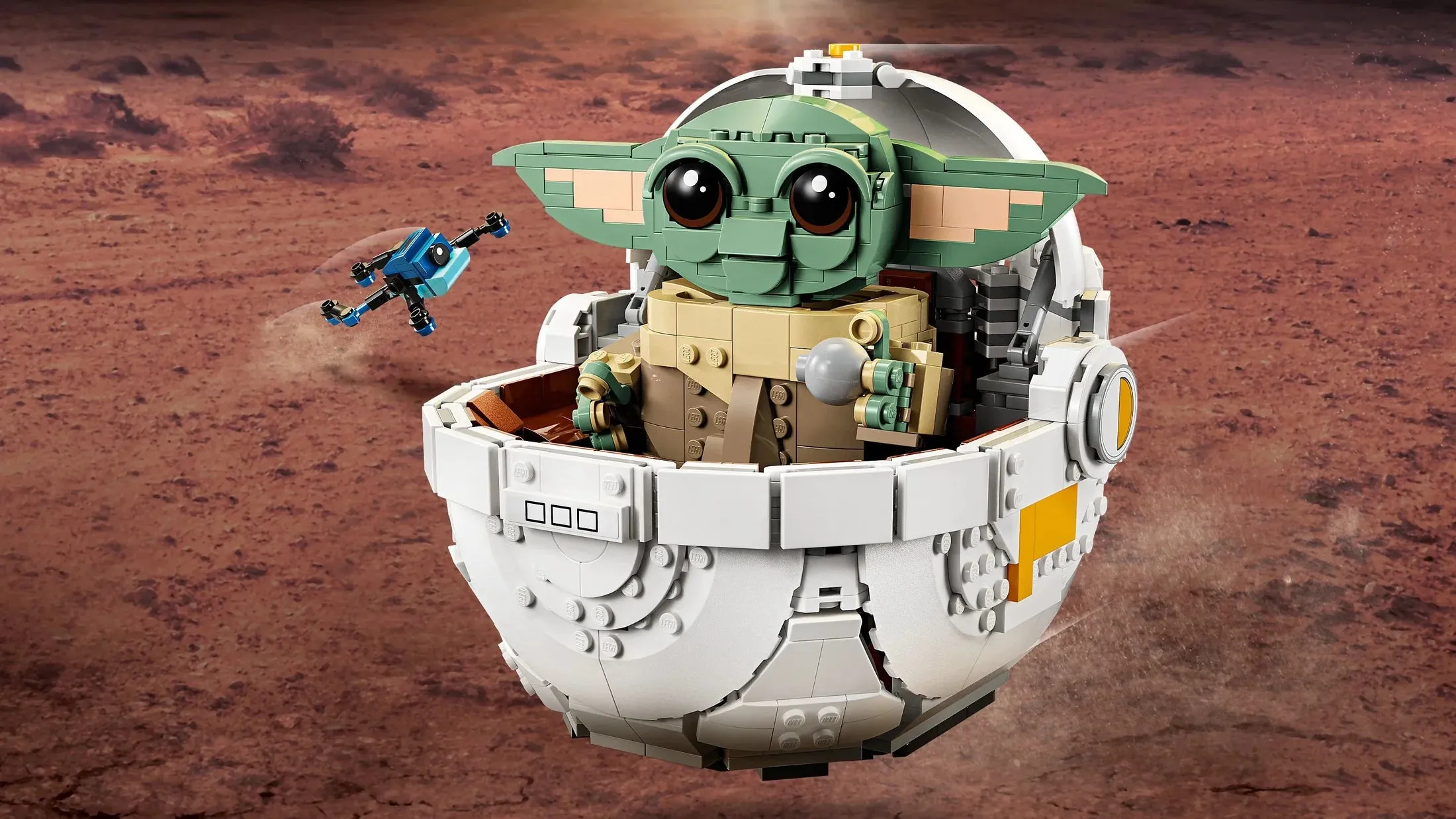 Grogu With Hover Pram