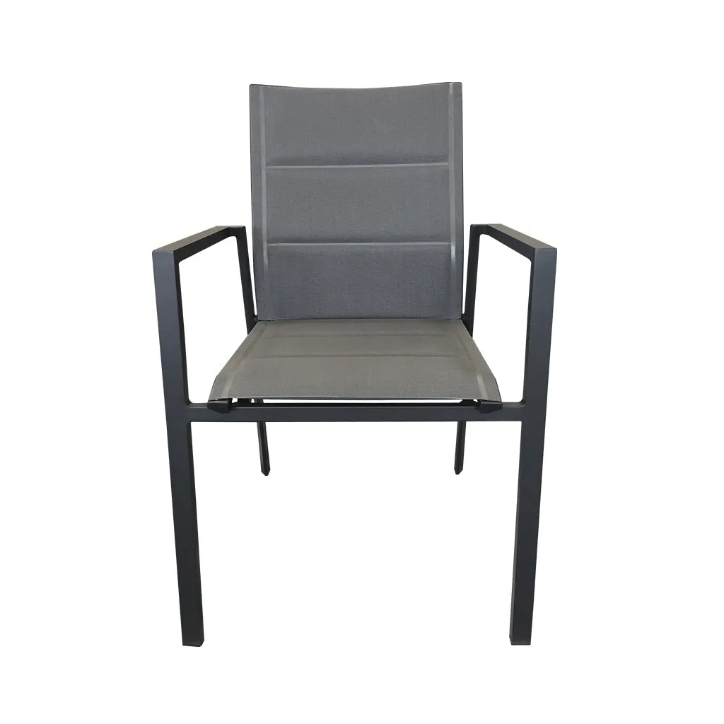 Grove Outdoor Dining Chair - Charcoal