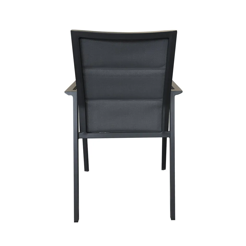 Grove Outdoor Dining Chair - Charcoal